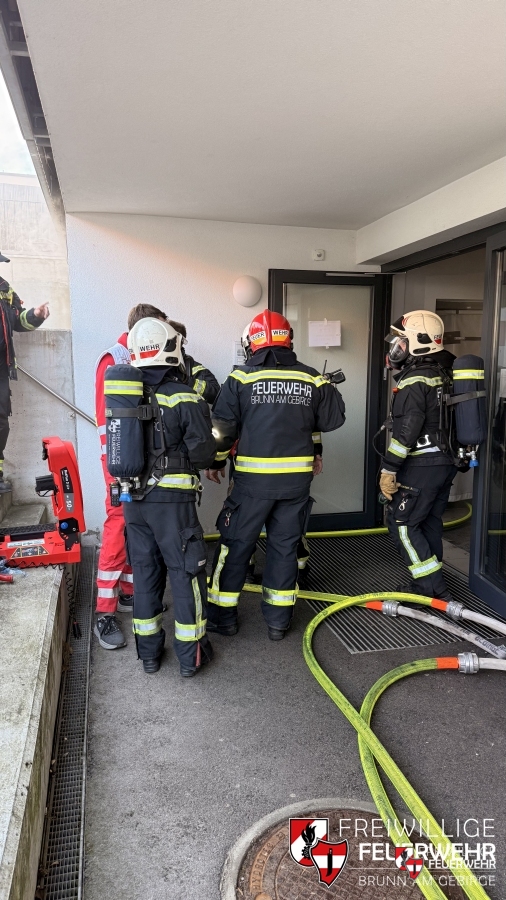 B2 Gebäudebrand